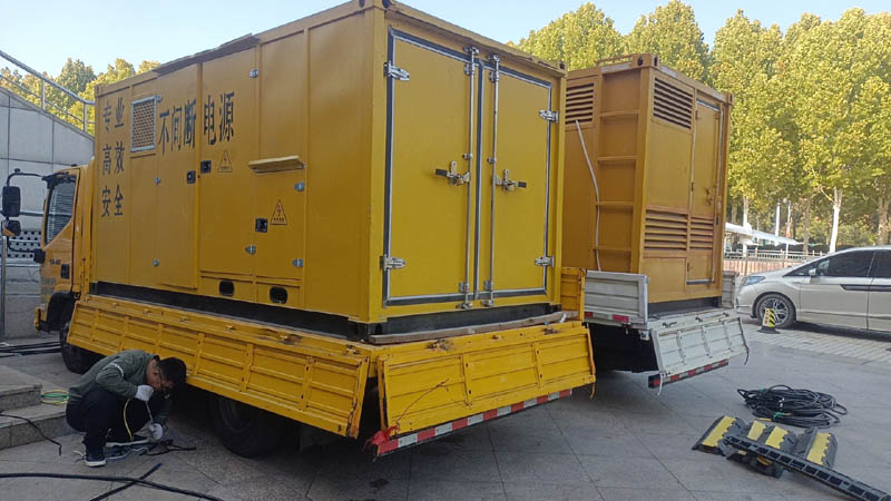 桐城柴油发电机组和UPS电源配合使用时的注意事项